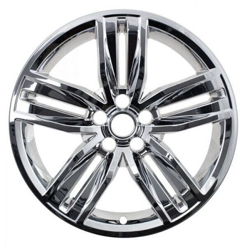 One single 20&#034; chrome wheel skin fits 2015-2019 dodge challenger r/t # 2252p-c