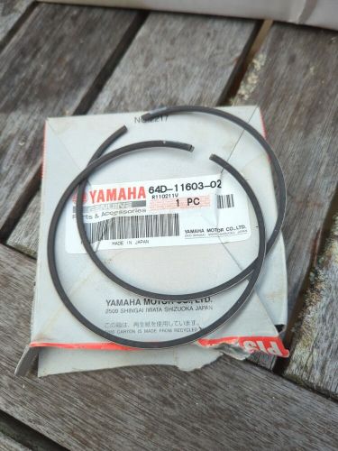 Piston ring kit yamaha 115-250hp 84-08 3.544&#034; (std) 64d-11603-02-00 nos