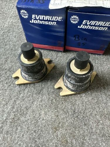 2 johnson evinrude omc new oem outboard rubber upper motor mounts 325974 0325974