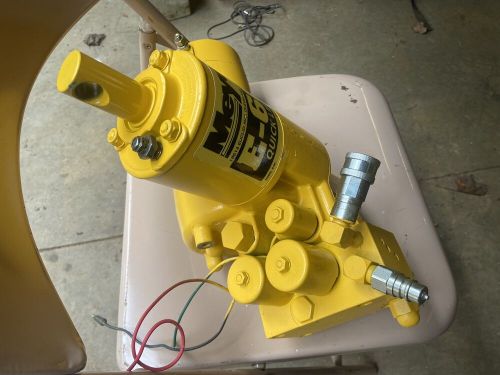 Meyer e60 big bore snow plow pump rebuilt! new dual lug motor