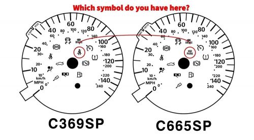 Lockwood speedo conversion dial kmh to mph fits: vw polo petrol (2009-2017)