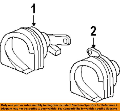 Honda oem 38100sdba02 horn-low note horn