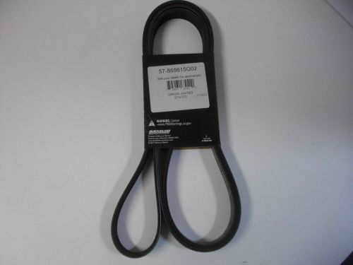 Mercury marine quicksilver mercruiser  57-865615q02 002 serpentine belt oem