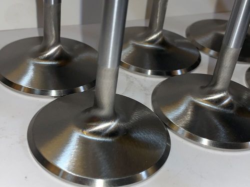 Chevy ls1 ls6 2.00 8mm 21-4n stainless steel intake valves swirl polish undercut