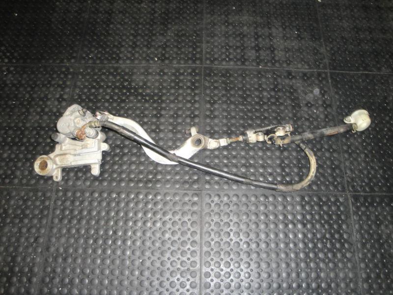 93 94 95 suzuki rmx 250 rmx250 rear brakes oem rear brake caliper bracket line