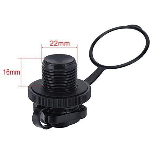 For inflatable boat air valve cap abs plastic leak proof design 2pcs pack