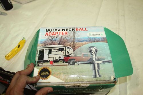 Latch it gooseneck ball adapter