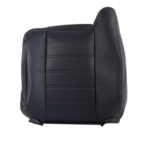 Fits for 2003-2007 hummer h2 driver &amp; passenger bottom-top seat cover black