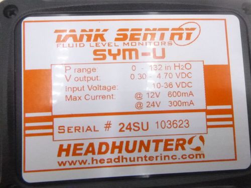 Headhunter sym-u tank sentry fluid level sensor for wts-1500b