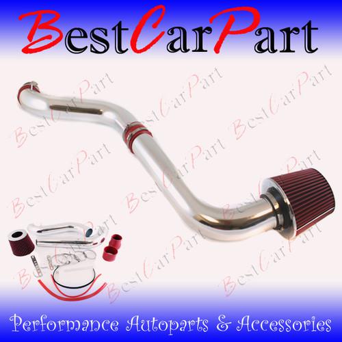 Bcp red 92-96 prelude 2.2l/2.3l l4 cold air intake induction kit + filter