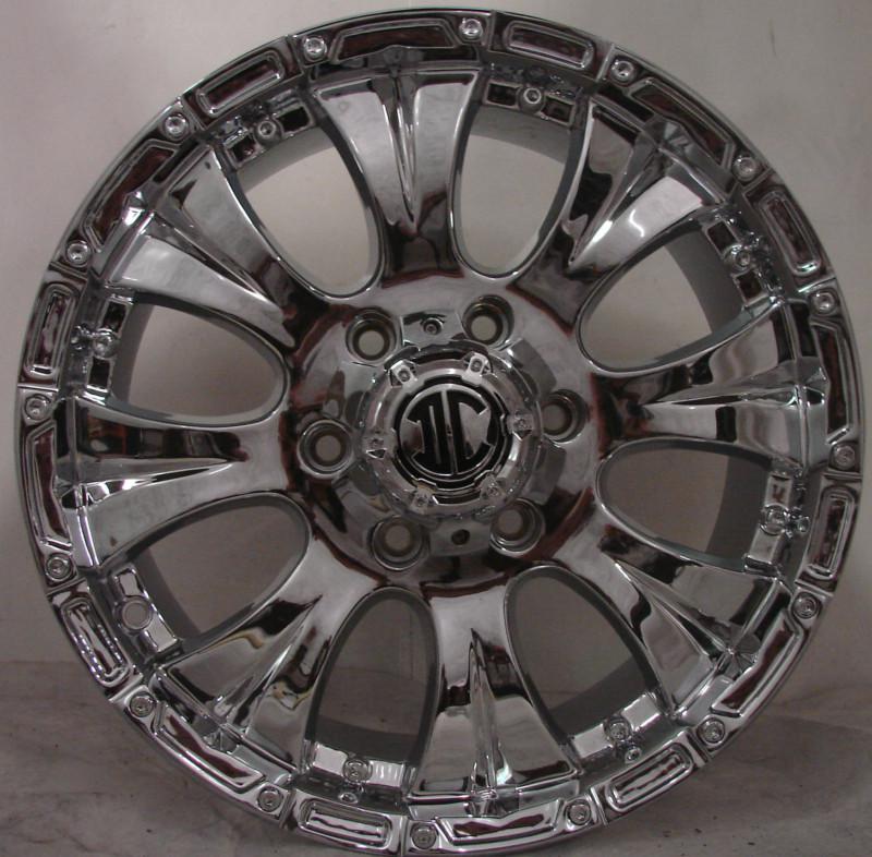 4- 17" 2 crave chrome alloy wheels 6 lug rims f 150 expedition