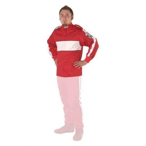 G-force racing gear 4385smlrd - gf505 series red s size racing jacket