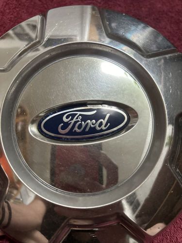 Ford f150 2009-2014 9l34-1a096-ac oem wheel center cap hub cover 6 lug chrome