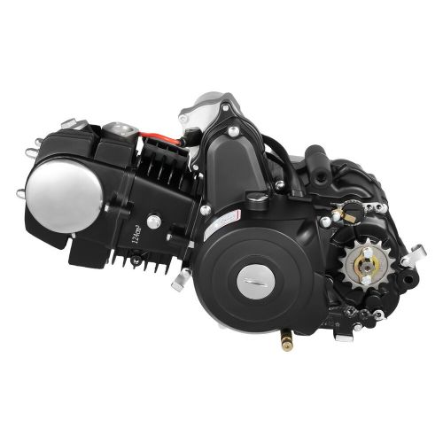 125cc 4stroke atv engine motor semi-auto w/reverse electric start fit go karts!