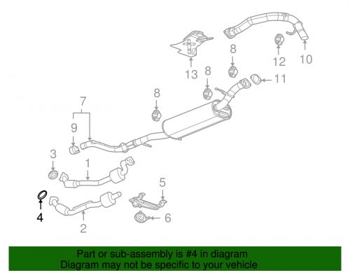 Genuine gm sealexh manif pipe 15077362