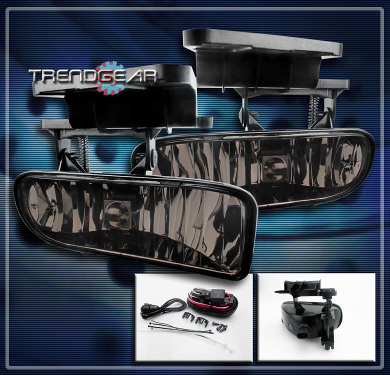 99-02 chevy silverado/00-06 suburban tahoe bumper driving smoke fog light+switch