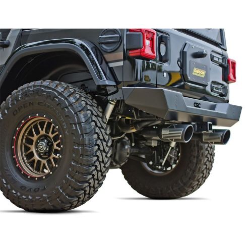 70-0001 gibson exhaust system for jeep wrangler 2007-2017