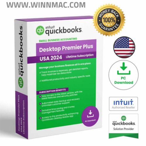 QuickBooks Desktop Premier 24 - Pro Plus-Enterprise Acountant |Read Description|, US $99.00, image 3