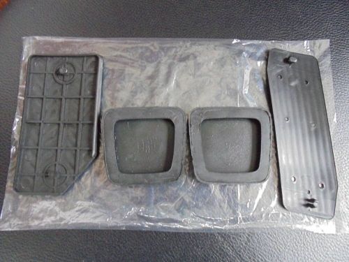 Rx-7 fc3s accelerator brake clutch pedal footrest pedal pad, 4-piece set new