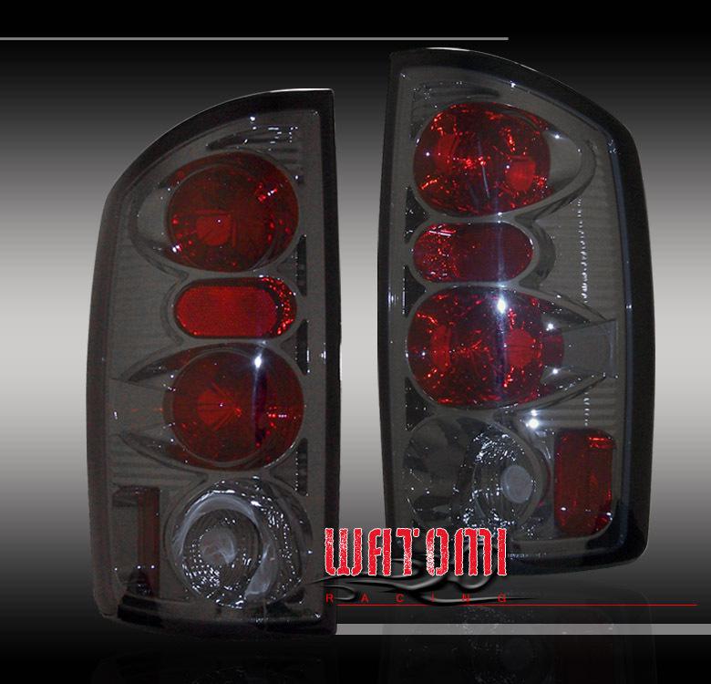 2002-2005 dodge ram 1500 2500 tail lights smoke 2003 04