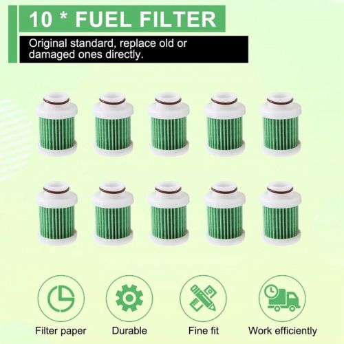 10x 6d8-ws24a-00 fuel  for  f40a f50 t50 f60 t60 f70 f90 f115 marine3472