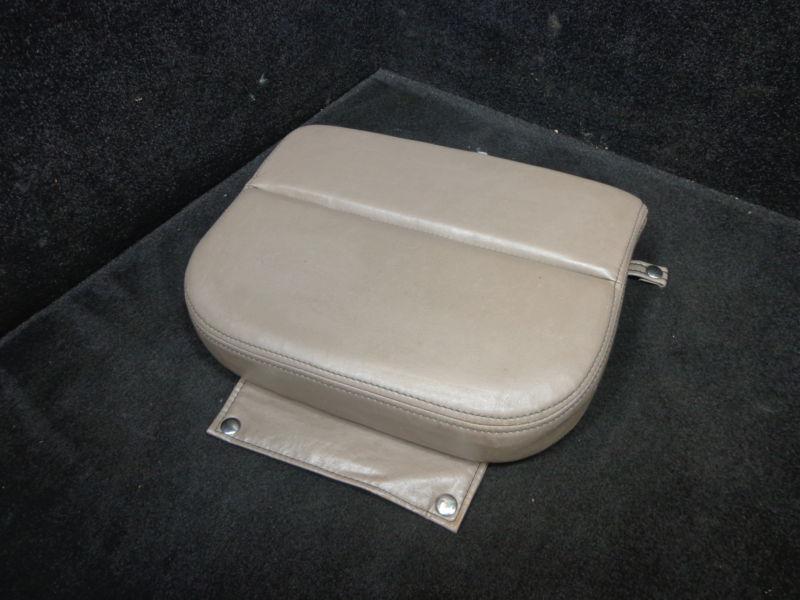 Skeeter bass boat step seat brown bottom #dr159 - includes 1 step seat cushion 