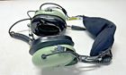 David clark h10-76 aviation headset airplane communication hand free comfort