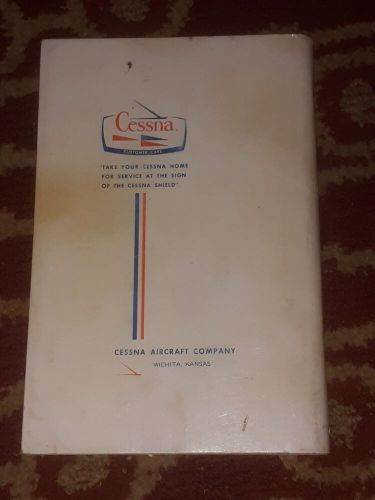 1978 cessna 152 pilots operating handbook manual booklet