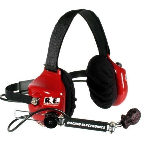 Racing electronics re005 headset legacy racer noise canceling push to talkswitch