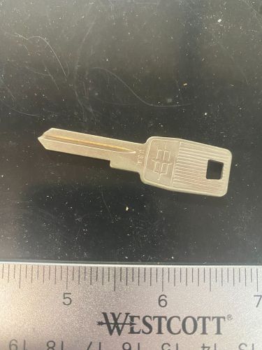 Vintage original oem key blank for lincoln glove box trunk 1961 - 1963 uncut