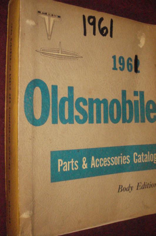 1953-1961 oldsmobile body parts catalog / book / manual / 1960 1958 1957 56 55