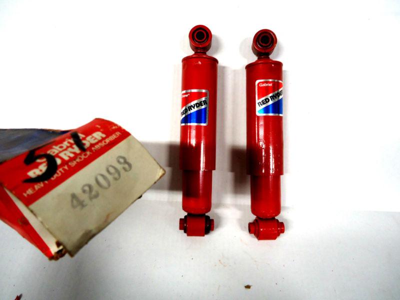 1969-74 volkswagen; gabriel red ryder rear shock