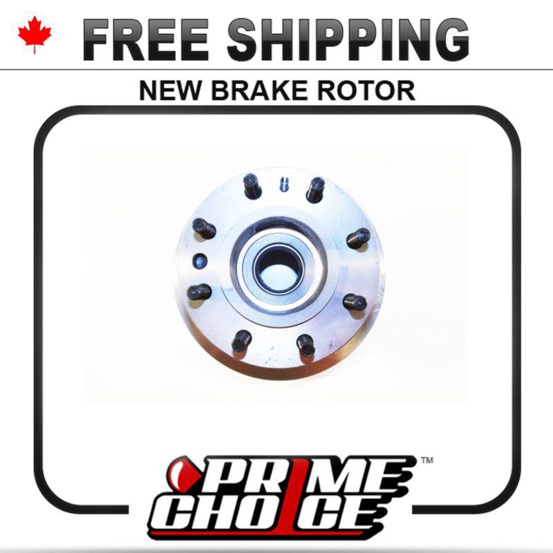 1 premium new disc brake rotor for front fits left driver / right passenger side