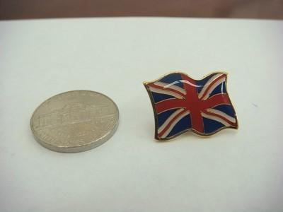 Vintage great britain british country automotive hat/lapel pin no reserve *nr*#1