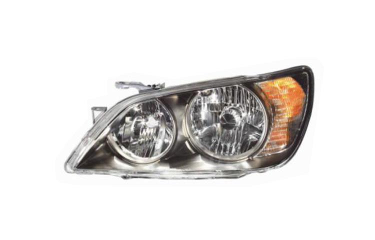 Driver side replacement headlight w/ hid black housing 04-05 lexus is300