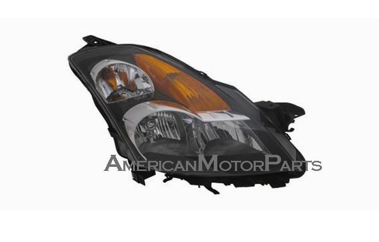 Right passenger side replacement headlight halogen type 07-08 nissan altima