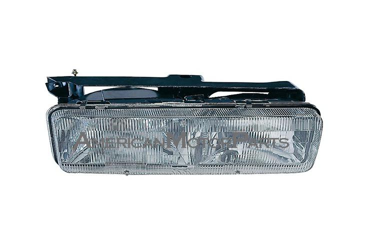 Left driver side replacement headlight 88-96 buick regal 2dr fwd - 16521823