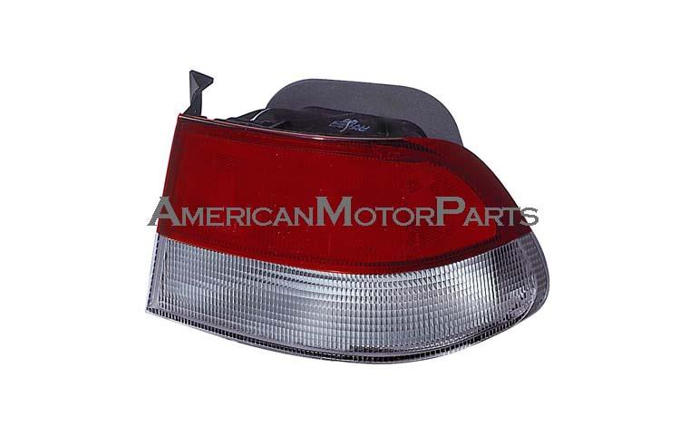 Passenger replacement outer red/clear tail light 99-00 honda civic 33501s02a51