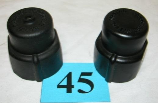 93-02 firebird 00-04 corvette headlight motor rubber cover seal caps  nice pair