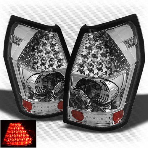 2005-2008 dodge magnum led tail lights lamps rear brake pair left+right new set