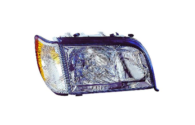 Passenger side replacement headlight w/ corner light 95-99 mercedes benz s class