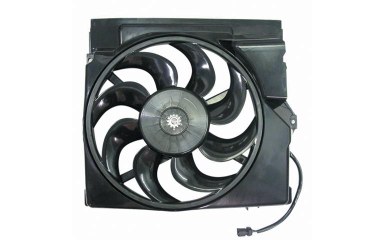 Replacement ac condenser cooling fan assembly bmw e36 3 series 64508364093