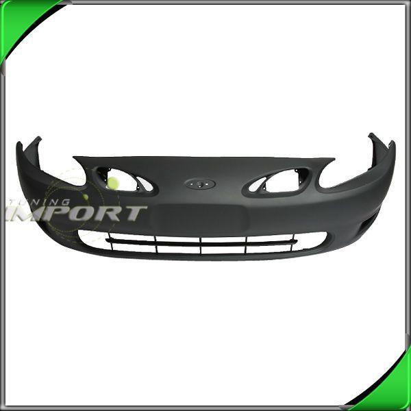 98-02 escort zx2 2dr front bumper cover replacement raw black plastic non-primed