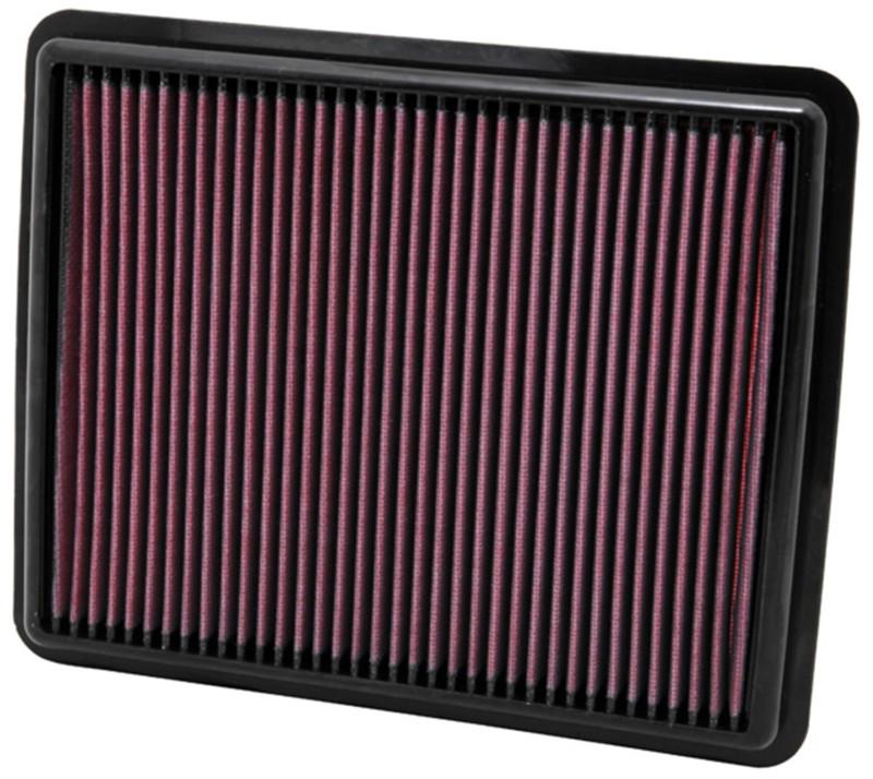 K&n filters 33-2448 - air filter; panel; h-1 in.; l-11 in.; w-9 in.