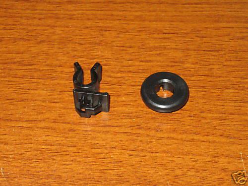 Datsun 620 pickup,610,710 hood rod grommet & hold down clamp - nos