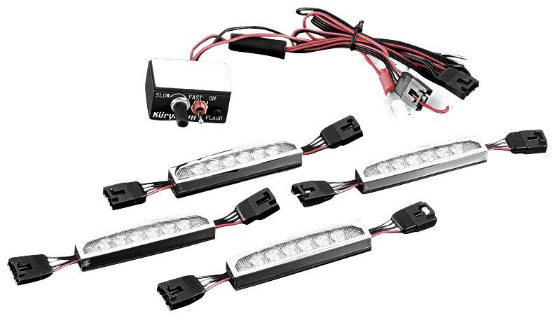 Kuryakyn super lizard lights starter kit  5022