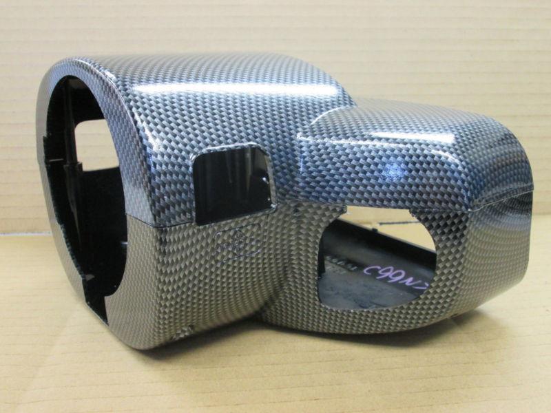 [c9914] jdm:nissan:skyline:ecr33:later model carbon look finish column cover