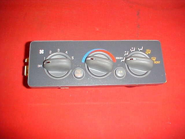 Pontiac grand prix climate control heater a/c switch unit 97 98 99 00