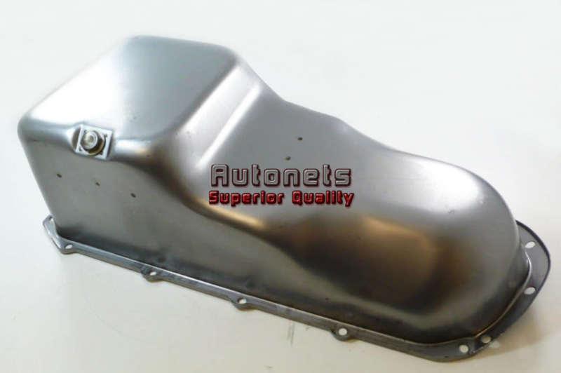 Pontiac raw unplated oil pan 301-326-350-389-400-421-425-455 oem stock capacity