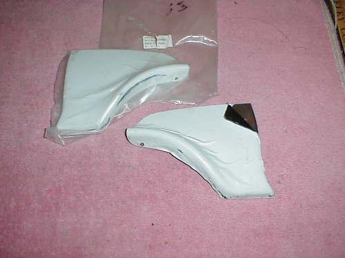 New 1963 chevrolet fender skirt stainless scuff pads...